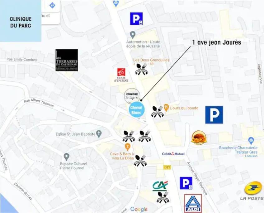 Bel Appart Fonctionnel Et Lumineux En Centre Ville, Clinique Et Tram A 5 Mn, Situation Ideale ! Castelnau-le-Lez Kültér fotó